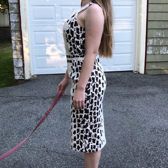 Etcetera printed cream colored dress πHost Pickπππ - Picture 2 of 8